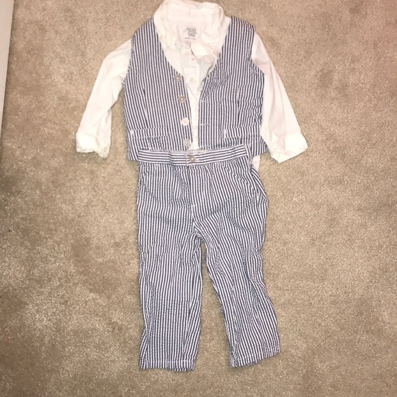 seersucker suit for baby